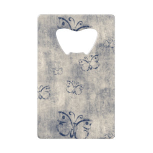  zwarte vlinders kredietkaart flessenopener