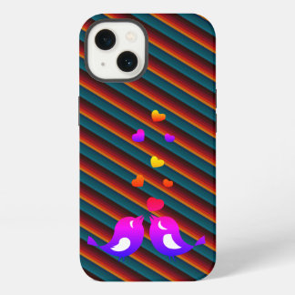 Zwarte vogel iPhone 13 hoesje