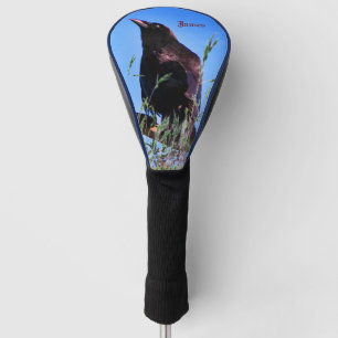 Zwarte Vogel - Raven Bestuurder Golfheadcover
