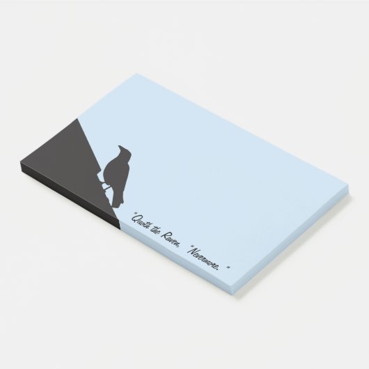 Zwarte vogels. De Raven Post-it® Notes (Schuin)