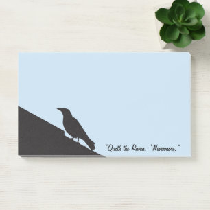 Zwarte vogels. De Raven Post-it® Notes