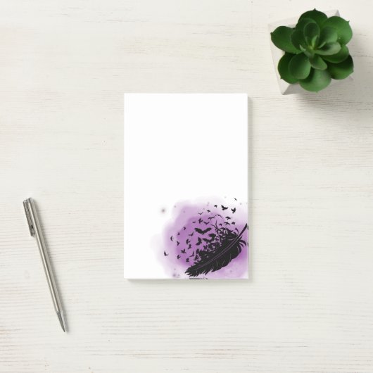 Zwarte vogels van een doezelaar - De Ravens Post-i Post-it® Notes (Kantoor)