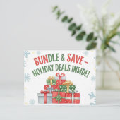 Zwarte Vrijdag Briefkaart (Staand voorkant)