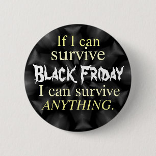 Zwarte Vrijdag Button