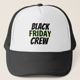 Zwarte Vrijdag Crew Trucker Pet