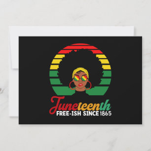 Zwarte Vrijheid Sinds 1865 Juneteenth  Kaart