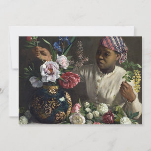 Zwarte Vrouw met pony's Fré dé ric Bazille