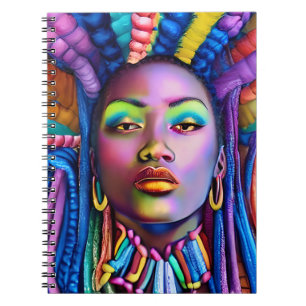 Zwarte vrouwen Afrikaanse Amerikaanse melanine sis Notitieboek