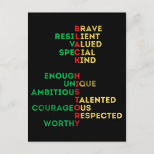 Zwarte vrouwen Afro-Amerikaanse melanine vrouwen s Feestdagenkaart