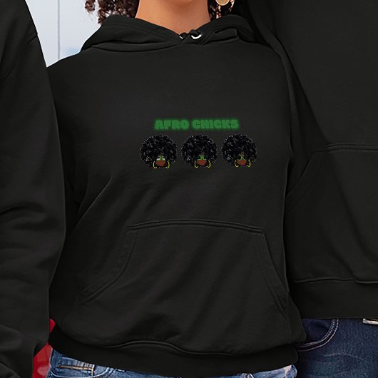 Zwarte vrouwen, Afro Chicks - Dames Hoodie