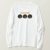 Zwarte vrouwen, Afro Gal, T-shirt met lange mouwen (Design voorkant)