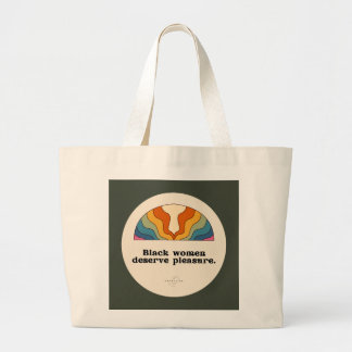 Zwarte vrouwen grote tote bag