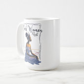 Zwarte Vrouwen RUST Koffiemok (Voorkant links)