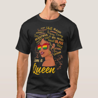 Zwarte-vrouwen Zwarte-geschiedenis Maand Pride Afr T-shirt