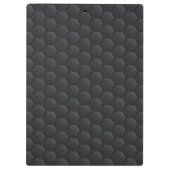 Zwarte wapenrusting klembord (Achterkant)