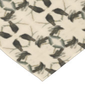 Zwarte Warrior (Rode Hawk) van Audubon Birds Tafelkleed (Gekanteld)