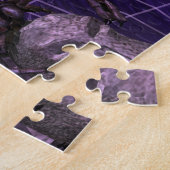 Zwarte weduwe legpuzzel (Zijkant)