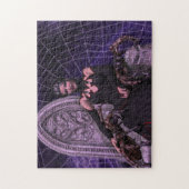 Zwarte weduwe legpuzzel (Verticaal)