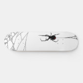 Zwarte weduwe skateboard (Horizontaal)
