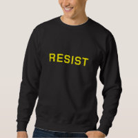 Zwarte weerstandsprotest T-shirt
