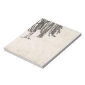 zwarte weideboom notitieblok (Gedraaid)