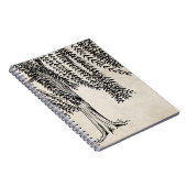 zwarte weideboom notitieboek (Rechterzijde)