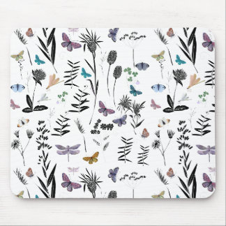 Zwarte wiettuin Mousepad Muismat