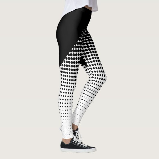 zwarte wikkel leggings (Rechts)
