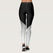 zwarte wikkel leggings (Achterkant)