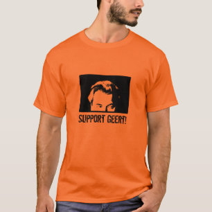 zwarte wilders klein, steun Geert! T-shirt