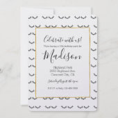 Zwarte wimpers kaart (Voorkant)