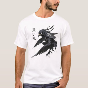 zwarte wind t-shirt