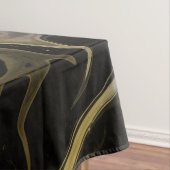 ZWARTE WIT-KLORFUL ZWIRLWAVY TAFELKLEED (Voorbeeld)