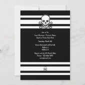 Zwarte witte botten kaart (Voorkant)