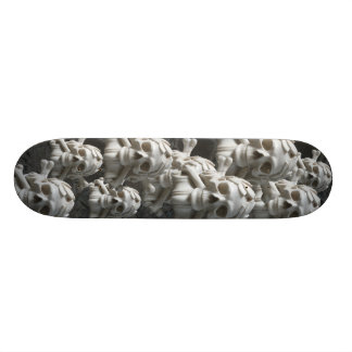 Zwarte witte Botten Skelet Skateboard