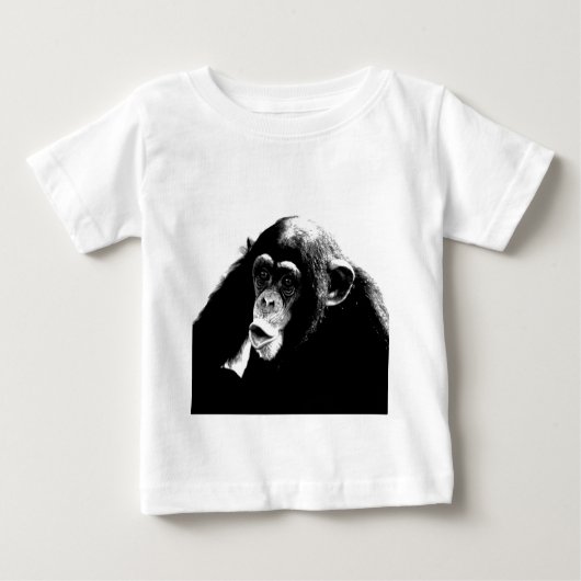 Zwarte witte chimpansee (Voorkant)