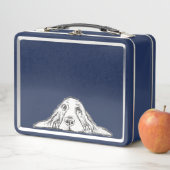 zwarte witte, eenvoudige puppy-ogen (In situ)