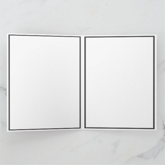 Zwarte witte  kerstman die naar de schoorsteen gaa kaart (Binnen)