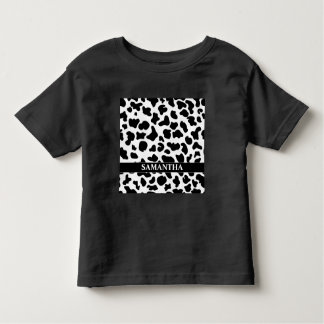 Zwarte witte Koe Kinder Shirts