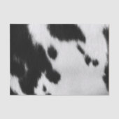 Zwarte witte Koe Tissuepapier (Voorkant)