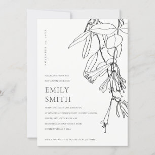 ZWARTE WITTE LIJN DIE DE KAART VAN HET BABY SHOWER