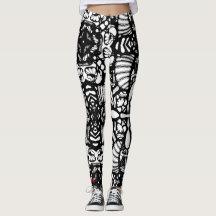 zwarte witte mandala handgetekende digitale kunst