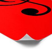 zwarte witte marinier poster (Hoek)