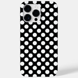  zwarte witte pooldots Case-Mate iPhone 14 pro max hoesje