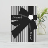 Zwarte & witte rehearings kaart (Staand voorkant)