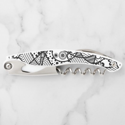 Zwarte & Witte Samenvatting 4 van Artsy van het Kurkentrekker (Voorkant)