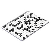 zwarte witte sudoku notitieboek (Linkerzijde)
