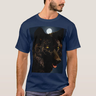 ZWARTE WOLF T-SHIRT