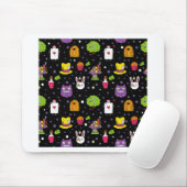 zwarte Wonderland Muismat (Met muis)