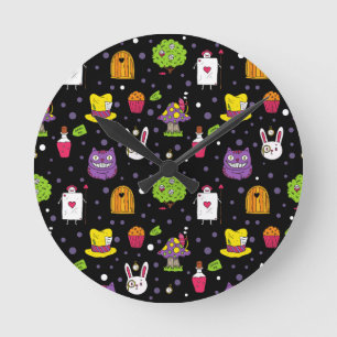 zwarte Wonderland Ronde Klok